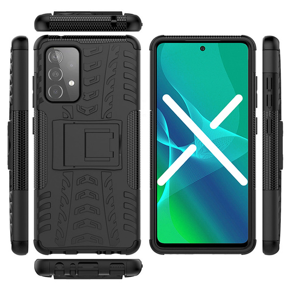Θήκη για Samsung Galaxy A32 4G, Tire Armor, μαύρη