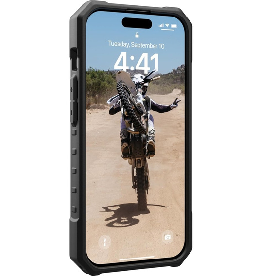 Urban Armor Gear Θήκη για iPhone 15 Pro, Pathfinder MagSafe, μαύρη
