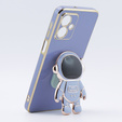 Θήκη για Motorola Moto G54 5G, Astronaut, μπλε