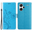 Θήκη με πτερύγιο για Xiaomi Redmi Note 13 Pro+, Butterfly, μπλε
