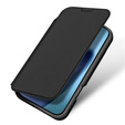 Θήκη Dux Ducis για iPhone Air, Skin Pro, με πτερύγιο, με υποδοχή για κάρτες, μαύρο