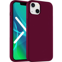 Θήκη για iPhone 14, Silicone Lite, κόκκινη
