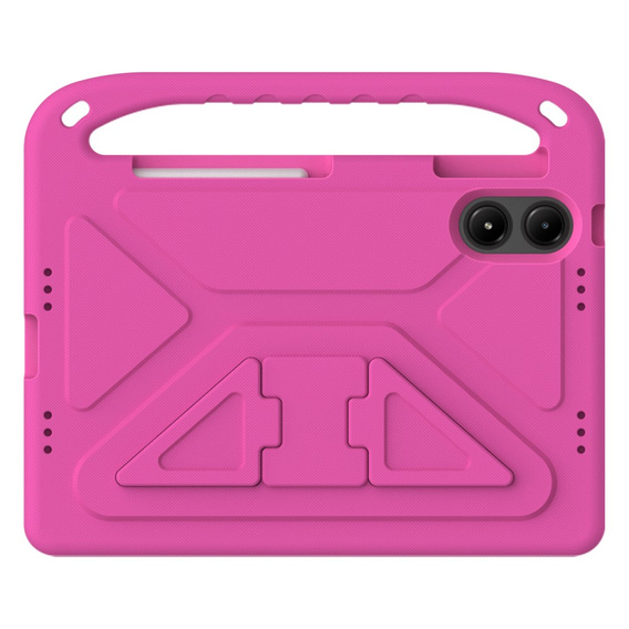 θήκη για παιδιά για Xiaomi Redmi Pad Pro / Xiaomi Poco Pad, με λαβή, ροζ