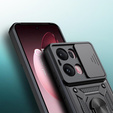 Θήκη για Oppo Reno 13 Pro, CamShield Slide, μαύρη