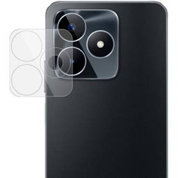 2x ERBORD μετριασμένο γυαλί για την κάμερα για να Realme C51, διαφανής