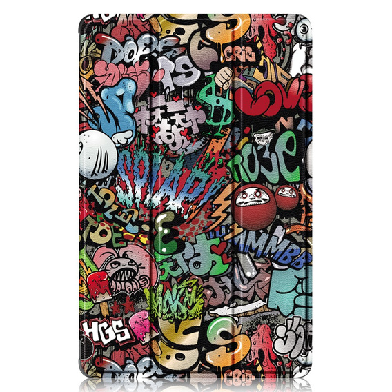 Θήκη για Huawei MatePad SE 10.4 2022, Smartcase, graffiti