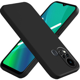 Θήκη για Infinix Hot 11s, Silicone Lite, μαύρη