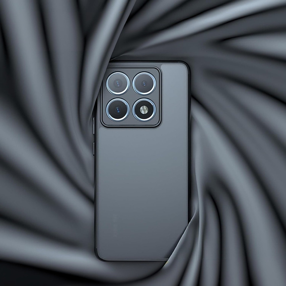 Θήκη για Xiaomi 14T Pro, Fusion Hybrid, διαφανής / μαύρη