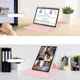 Θήκη πληκτρολογίου για Lenovo Tab M11, Rotary 360° Leather, ροζ