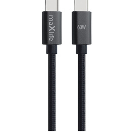 Καλώδιο Maxlife USB-C – USB-C 2,0 m 60 W για συσκευές με USB-C