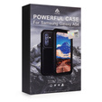 Love Mei Θήκη για Samsung Galaxy A54 5G, armored with glass, ασημένια