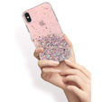 Θήκη για iPhone X/XS, Glittery, ροζ