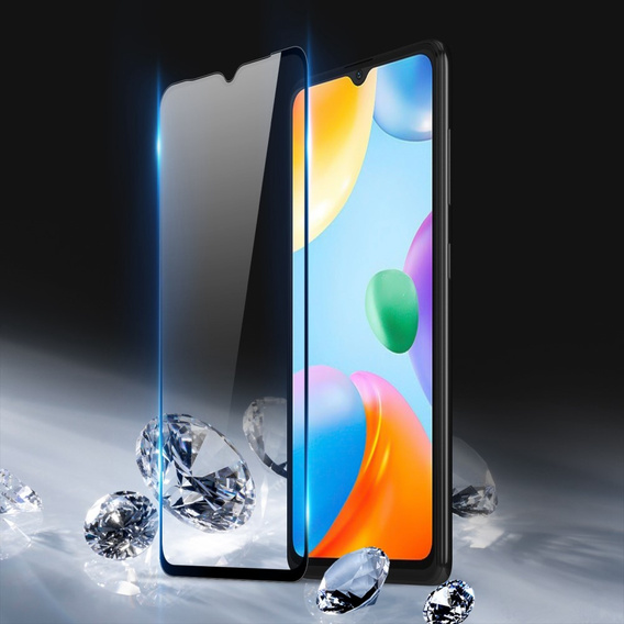 Μετριασμένο γυαλί για Xiaomi Redmi 10C / 12C, Dux Ducis πλήρη οθόνη, μπλε