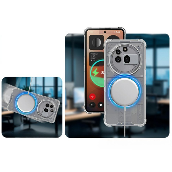 IMAK Θήκη για Nothing Phone 3a Pro, Dropproof, διαφανής