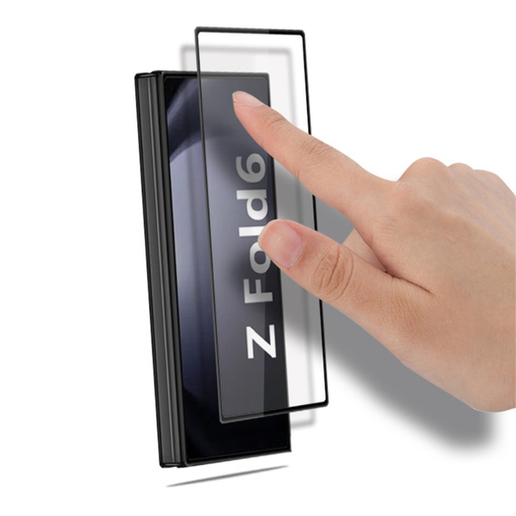 Mocolo Full Glue μετριασμένο γυαλί για Samsung Galaxy Z Fold6 5G, μαύρο πλαίσιο