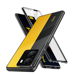 θήκη για το Xiaomi Poco X7 Pro 5G, Magnetic Dual Glass, μαύρη