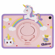 Παιδική θήκη για Samsung Galaxy Tab A9+, Cute Patterns, με βάση, ροζ