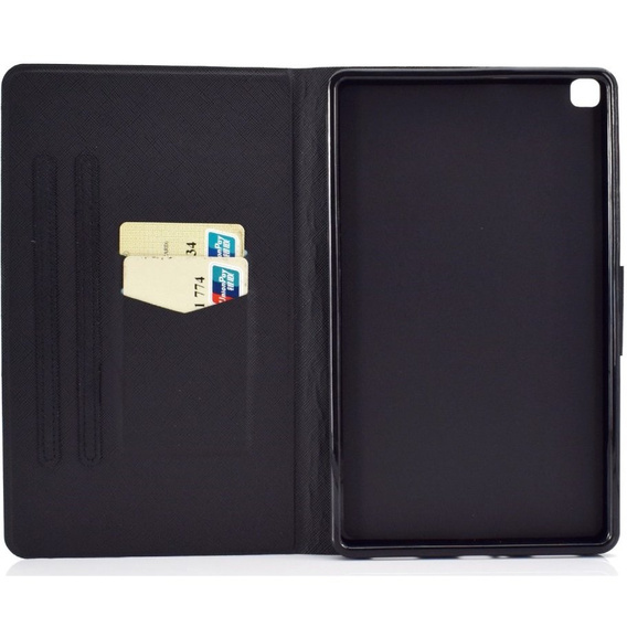Θήκη για Samsung Galaxy Tab A7 10.4 2020 T500 T505, butterflies, μωβ