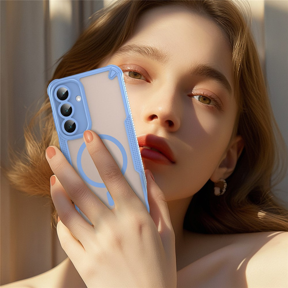 Θωρακισμένη θήκη για Samsung Galaxy S25 FE, για MagSafe, μαύρο ματ