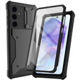 θήκη για το Samsung Galaxy A55, ERBORD Rugged Case, μαύρο (δύο πλαίσια)