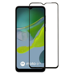 Μετριασμένο γυαλί 3D για Motorola Moto E13, μαύρη
