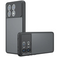 Θήκη για Xiaomi Poco F6 Pro, Fusion Hybrid, μαύρη