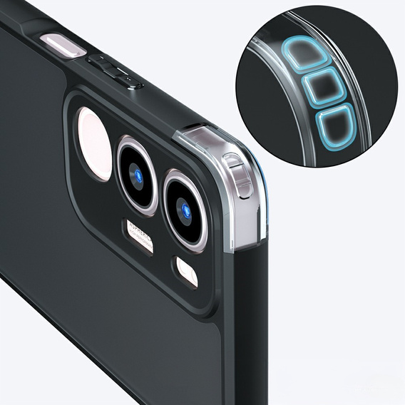 Θήκη για Vivo Y19s, Fusion Hybrid, διαφανής