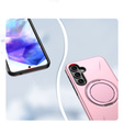 Θήκη με βάση για MagSafe για Samsung Galaxy A57 5G, ροζ