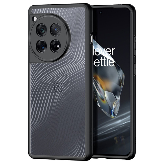 θήκη DuxDucis για το OnePlus 12R 5G, Aimo Case, διαφανής / μαύρη