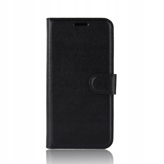 Θήκη με πτερύγιο για Huawei Honor 8X, Leather Flexi Book, μαύρη