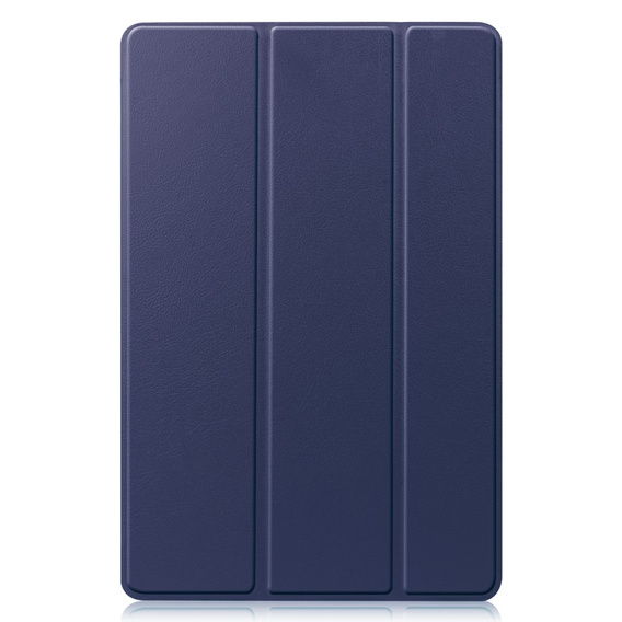 Θήκη για Samsung Galaxy Tab S9 FE, τρίπτυχη, σκούρο μπλε 