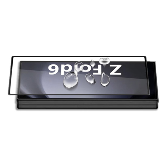 Mocolo Full Glue μετριασμένο γυαλί για Samsung Galaxy Z Fold6 5G, μαύρο πλαίσιο