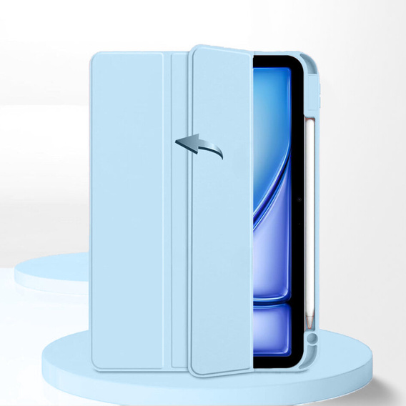 Θήκη για iPad Air 13" 2025/2024 (7/6 gen.), Smartcase Hybrid, με χώρο για γραφίδα, μπλε