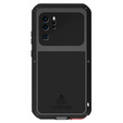 Love Mei Θήκη για Huawei P30 Pro, armored with glass, μαύρη