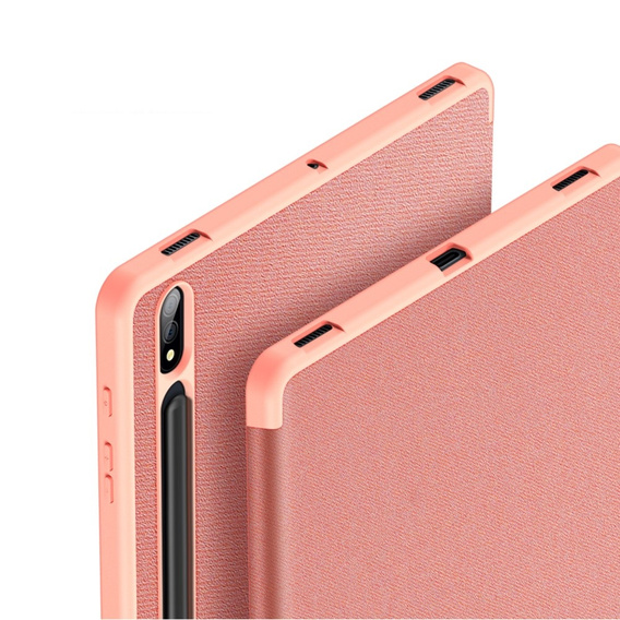 Θήκη για Samsung Galaxy Tab S9+ 12.4", Dux Ducis Domo, ροζ rose gold
