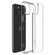 θήκη Spigen για iPhone 15, Ultra Hybrid, διαφανής + μετριασμένο γυαλί 9H