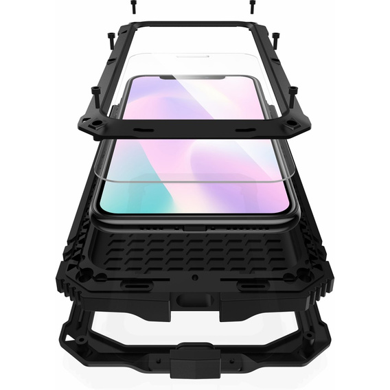Θωρακισμένη θήκη για iPhone 11 Pro Max, R-JUST, μαύρη