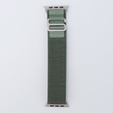 Λουράκι νάιλον για Apple Watch 1/2/3/4/5/6/7/8/SE/ULTRA 42/44/45/49mm, Πράσινο