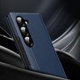 Αναδιπλούμενη θήκη για Samsung Z Fold6 5G, Smart View Wallet, σκούρο μπλε