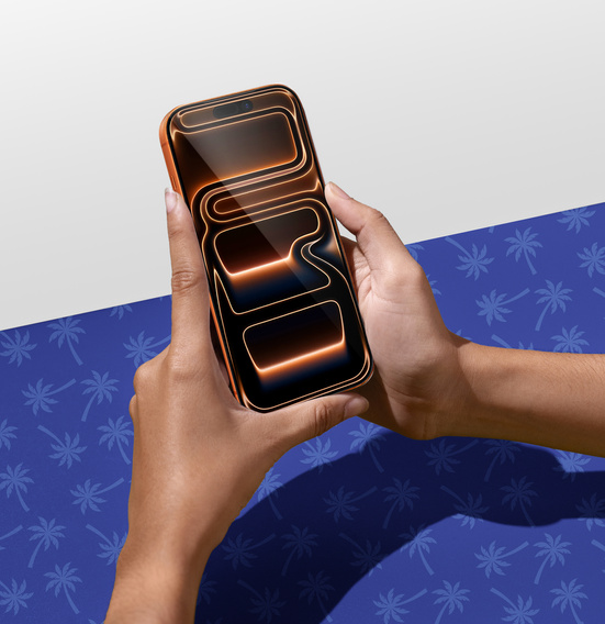 Διαμαντένιο γυαλί Diamond Palm για iPhone 17 Pro / 17 / 16 Pro