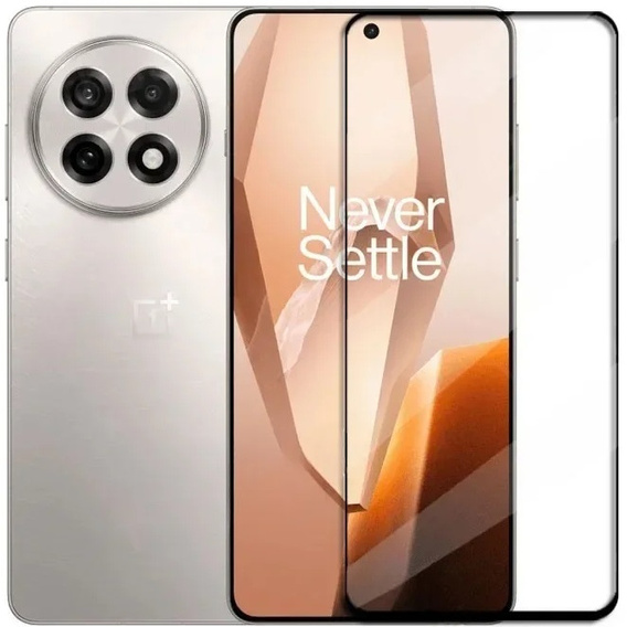 Μετριασμένο γυαλί 3D για OnePlus 13R, μαύρο πλαίσιο