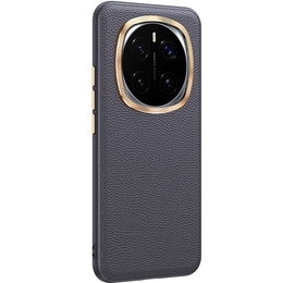 Δερμάτινη θήκη για Honor Magic 7 Pro 5G, leather hybrid, γκρι