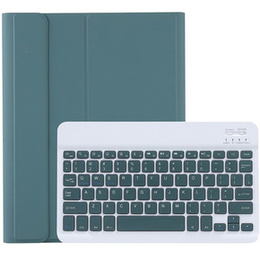 Θήκη + πληκτρολόγιο Lenovo Tab P11 J606F / P11 5G J607Z, σκούρα πράσινη