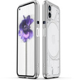 Θήκη για Nothing Phone 2a, Armor Bumper, με κάλυμμα φακού, ασημένια