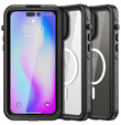Αδιάβροχη θήκη για iPhone 14 Pro Max, Redpepper, για MagSafe, μαύρη