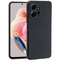 Θήκη για Xiaomi Redmi Note 12 4G, Silicone Lite, μαύρη