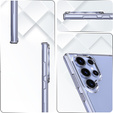 Θήκη για Samsung Galaxy S24 Ultra, Fusion Hybrid, διαφανής