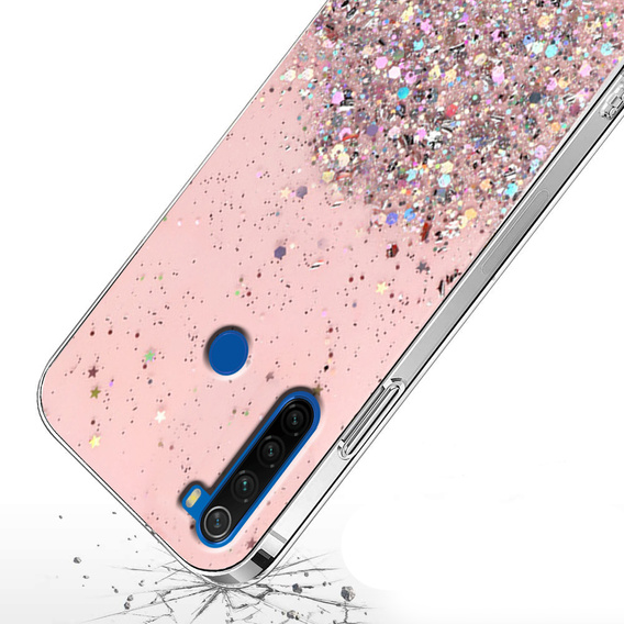 Θήκη για Xiaomi Redmi Note 8T, Glittery, ροζ