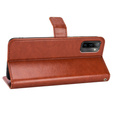 Θήκη με πτερύγιο για Ulefone Note 12P, Wallet, καφέ