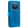 Θήκη με πτερύγιο για Realme 12 Pro 5G / 12 Pro+ 5G, Mandala, μπλε